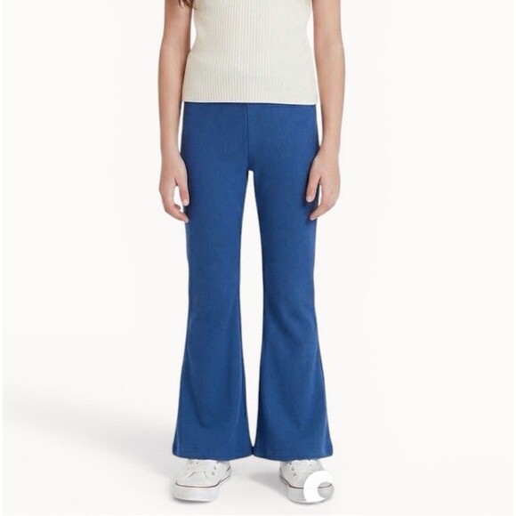 Little Trendsetter Other - NWT Girls Pull On Denim Flare Blue Jeans Size 6 Years Boho Little Trendsetter